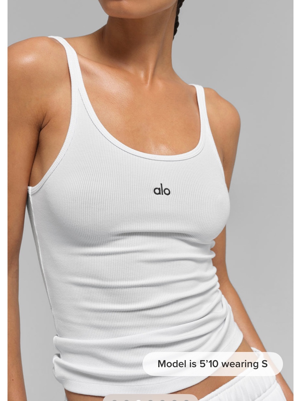 ALO Ribbed Prosper Tank and ALO Yoga Airbrush High-Waist Bootcut Legging Flared